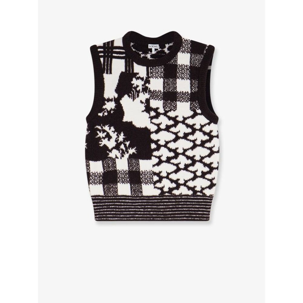 Loewe Women Sleeveless Wool Sweater